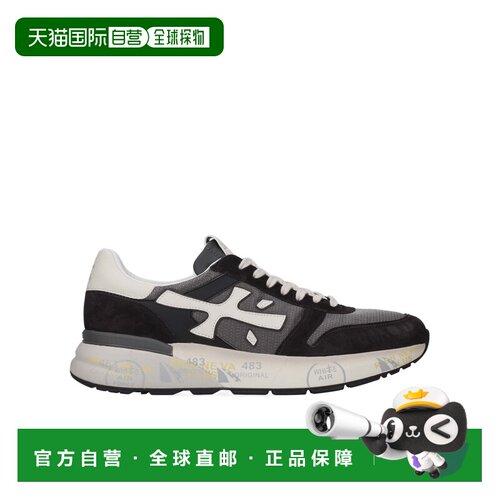 香港直邮PREMIATA 男士运动鞋 MICK8085BLACK SS2【付后1h可退】