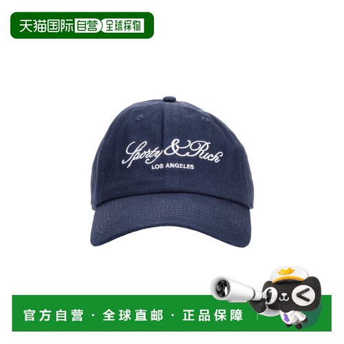香港直邮SPORTY & RICH 女士 RICH 运动帽子 AC04076269BL106DARK