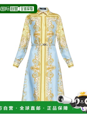 1h可退 香港直邮Versace 长袖连衣裙 10186221A17165