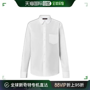 男士 刺绣长袖 Vuitton 衬衫 1AFJVC 路易斯威登 香港直邮Louis