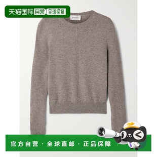 圣罗兰 Laurent 女士 长袖 808069 1h可退 羊绒毛衣 香港直邮Saint