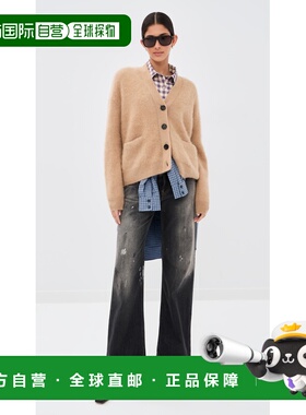 1h可退 香港直邮Acne Studios 艾克妮 女士 羊绒针织开衫