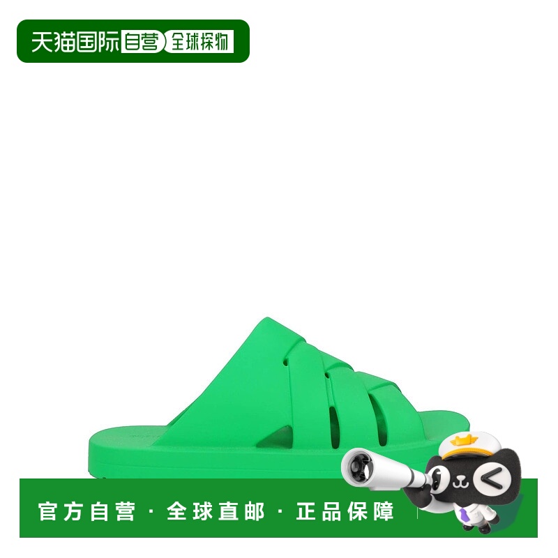 1h可退 香港直邮Bottega Veneta 葆蝶家 男士 凉鞋 green绿色 舒
