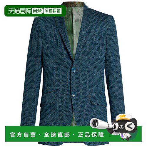 1h可退 香港直邮ETRO 男士夹克 MRCA000699TJB24S9883 SS2025 蓝