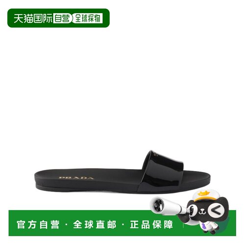 1h可退 香港直邮PRADA 女士拖鞋 1XX798069F005F0002 CO 黑色 露