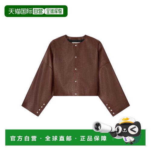 香港直邮CELINE 女士 长袖皮夹克 26FW