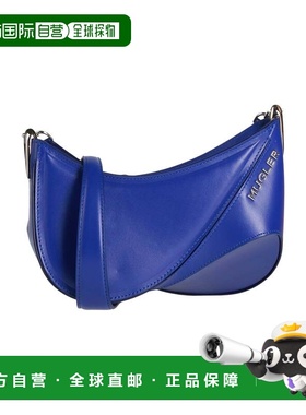 1h可退 香港直邮Mugler 穆勒 女士 Bags 斜挎包 blue蓝色 舒适时