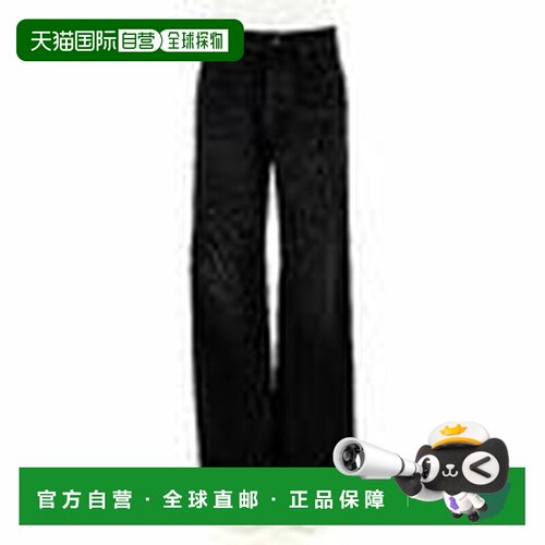 1h可退 香港直邮GUCCI 男士牛仔裤 A002IAXDDIC1000 AW2026 黑色