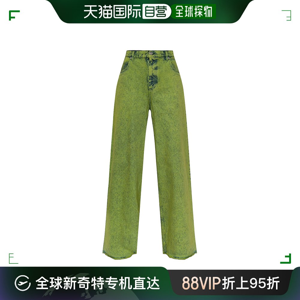 香港直邮Marni玛尼女士腰带环牛仔长裤 PAJD0340A0USCV96