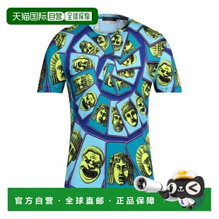 范思哲 舒适时尚 男士 blue蓝色 T恤 香港直邮versace