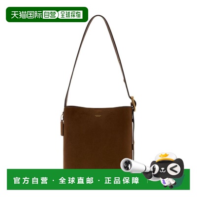 1h可退 香港直邮Coach 蔻驰 女士 BLEECKER 肩包 CCC24 brown棕色