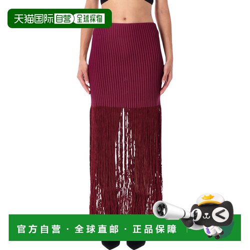 香港直邮ALAIA 女士半身裙 AA9J2574K217D342 AW2【付后1h可退】