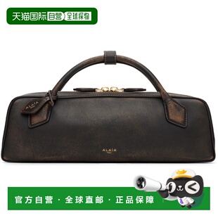 1h可退 香港直邮alaia 女士 ALAÏA 棕色 Le Teckel 手提包 AA1S0