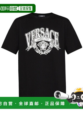 香港直邮Versace 短袖T恤 10133021A15909范思哲男装