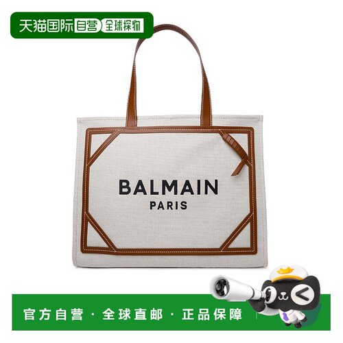 香港直邮Balmain 徽标手提包 CN1FF810TDCS托特包单肩包