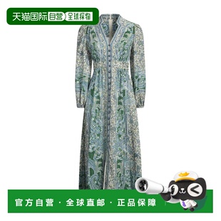 长款 女士 连衣裙 green绿色 1h可退 舒适时尚 香港直邮ZIMMERMANN