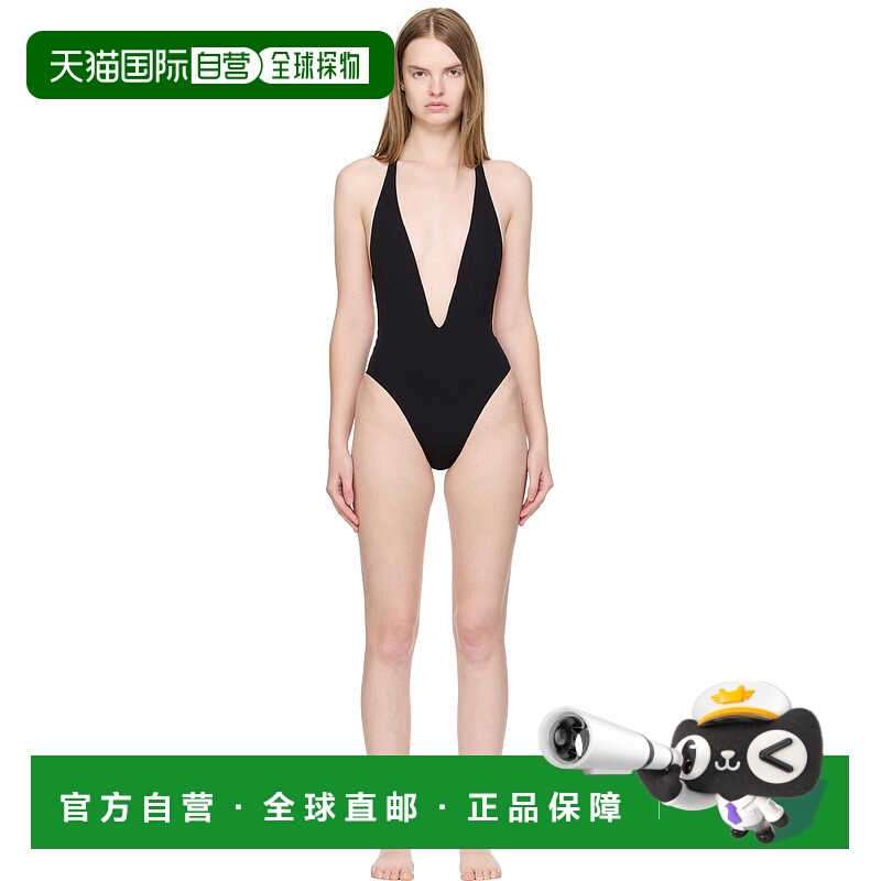 1h可退 香港直邮Tom Ford 汤姆 福特 女士 黑色 Lustrous Jersey