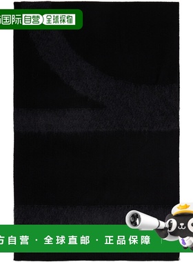 1h可退 香港直邮toteme 女士 黑色 Monogram Twill 围巾 254WSC01