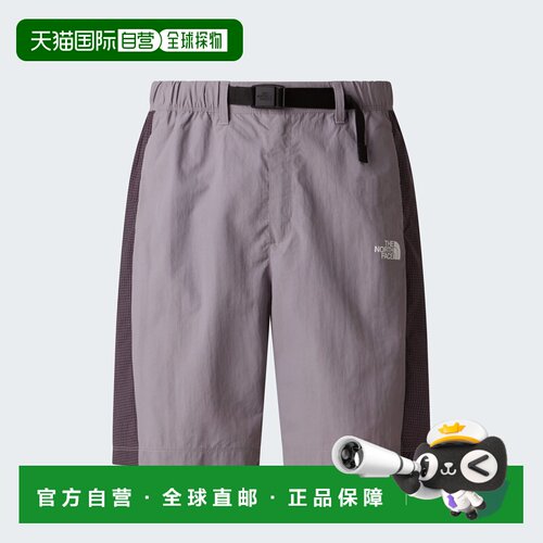 自营欧洲直邮The North Face北面 女士灰紫色/午夜紫尼龙NSE腰带