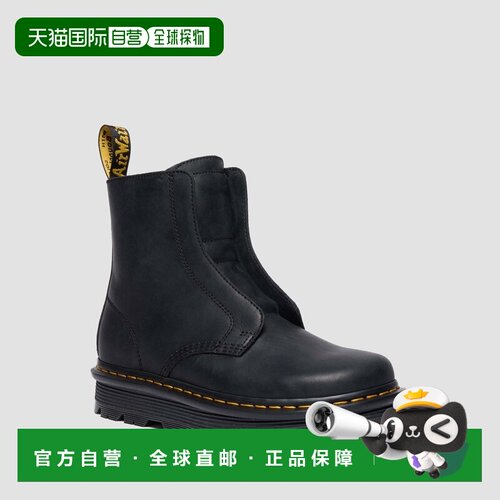 自营欧洲直邮DrMartens马丁大夫 ZebZag Laceless男女通用皮革无