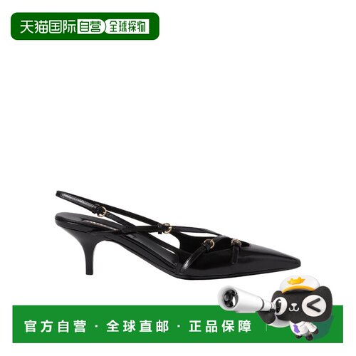 1h可退 香港直邮MIU MIU 女士高跟鞋 5I013E055FM055F0002 CO 黑