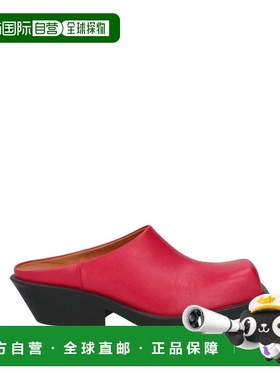 香港直邮Marni 玛尼 女士 Mules 木屐 red红色 舒适时尚