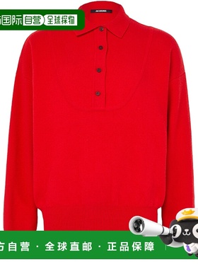 欧洲直邮JACQUEMUS 25秋冬  JACT7WDNRED  女士羊绒长袖针织衫