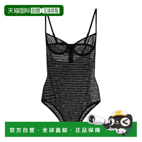 香港直邮DSQUARED2 女士连体衣 D8F056240001 AW2026 黑色 吊带连