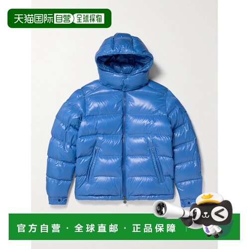 1h可退 香港直邮Moncler 盟可睐 男士 Maya Logo-Appliqued Shell