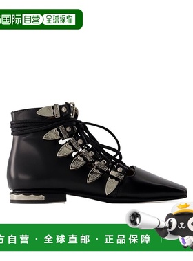 香港直邮Toga Pulla 方头短筒靴女靴 FTGPW128409021