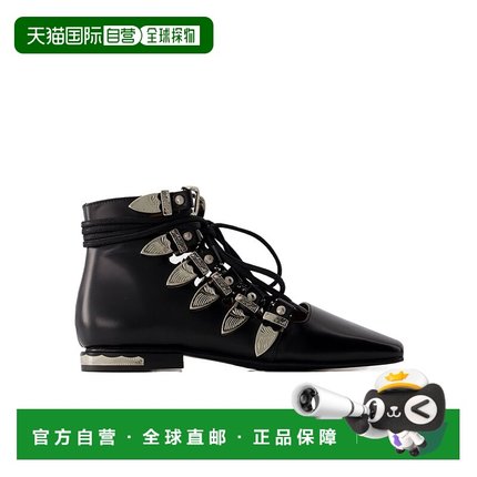 香港直邮Toga Pulla 方头短筒靴女靴 FTGPW128409021