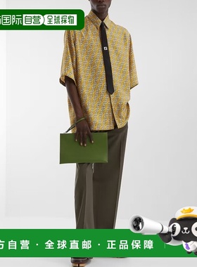 香港直邮Fendi FF Labyrinth短袖衬衫 FS0966ASES男装