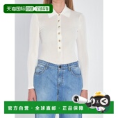 香港直邮Self Portrait 女士 1h可退 粘胶纤维针织上衣 PF25113TW