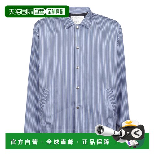 1h可退 香港直邮SACAI 男士夹克 2603933M421 SS2026 蓝色 长袖夹