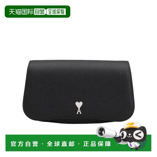 香港直邮Ami Paris 翻盖腰包 ULL017AL0036.斜挎包手提包单肩包