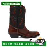 Goose Deluxe Brand 香港直邮Golden 尖头短筒靴 GWF00861.F00691