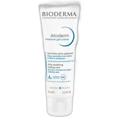 欧洲直邮Bioderma/贝德玛Atoderm 啫喱霜75-500ML新款正品保湿