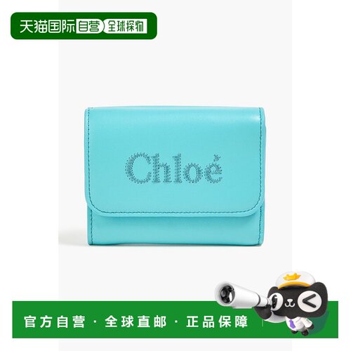 香港直邮Chloe 蔻依 女士 Sense 刺绣皮革钱包 CHC23AP874I10