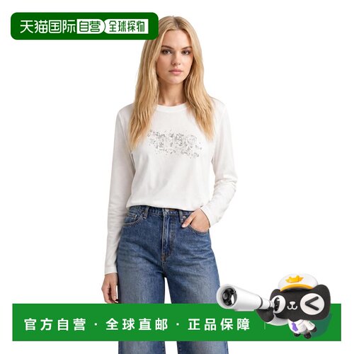 香港直邮LIU JO 女士T恤 TF6286JS003L9285 AW2026 白色 T-SHIRT