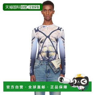 蓝色 Bondage Print 黑色 男士 恤 香港直邮Y 长袖 PROJECT