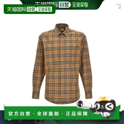 香港直邮Burberry 巴宝莉 男士 'Simson' 衬衫 8070582ARCHIVEBEI