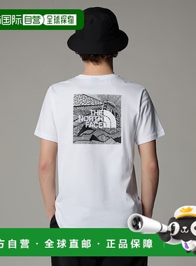 自营欧洲直邮北面男士 Redbox 庆典T恤TheNorthFace新款