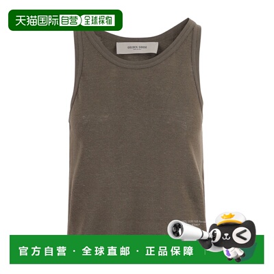 香港直邮Golden Goose Deluxe Brand 圆领背心 GWP01930.P002375.
