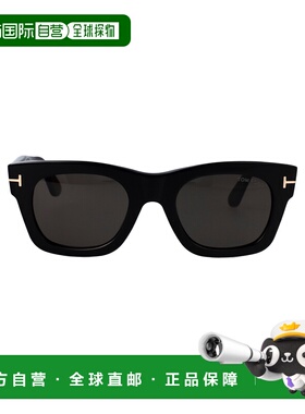 香港直邮TOM FORD 女士太阳镜 FT131401A SS2026 黑色 EMMA-02