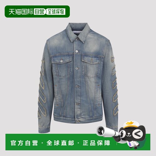 香港直邮OFF-WHITE 男士夹克 OMYE09BF25DEN0014141支付后1h可退