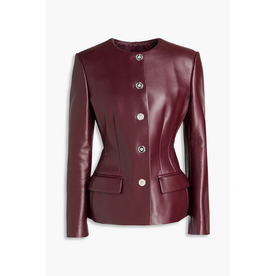 香港直邮versace 范思哲 女士 皮革西装外套 10148991A10955