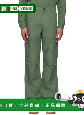 1h可退 香港直邮CARHARTT WIP 男士 绿色 Regular 工装裤 I032467