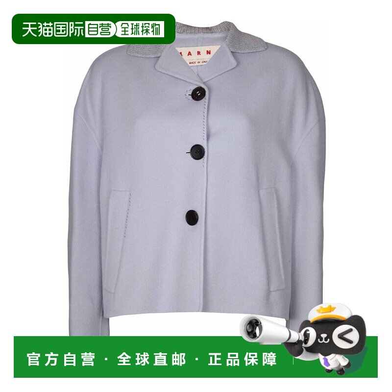 香港直邮MARNI 女士外套 GIMA0267KLUTWA2100N15 SS2025 灰色