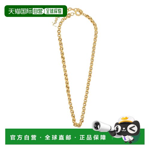 香港直邮SAINT LAURENT 女士项链 843407Y15008060GOLD AW2025