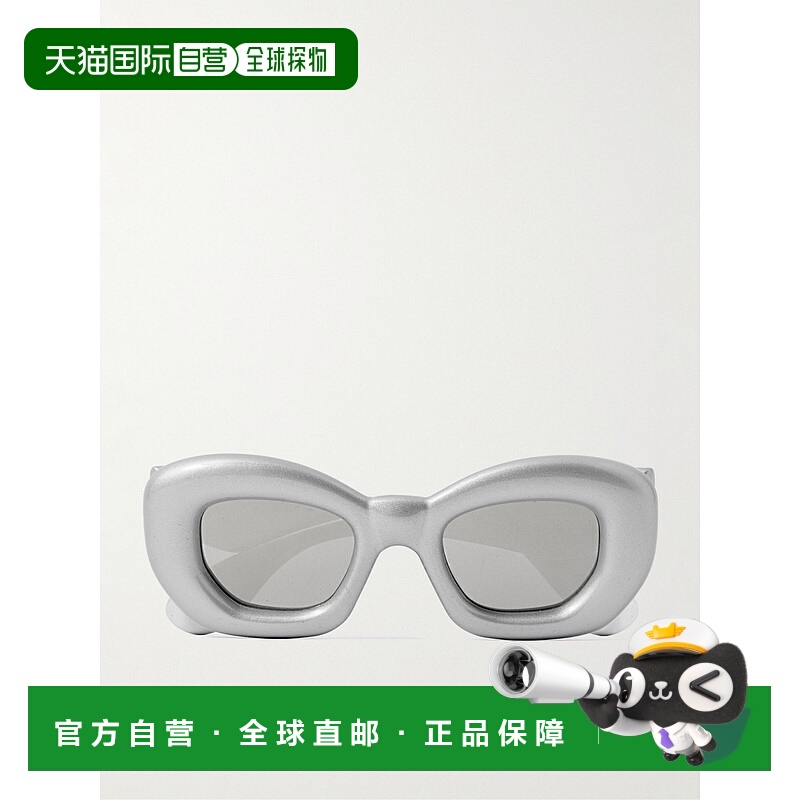 香港直邮LOEWE 罗意威 男士 Inflated 方形框醋纤太阳眼镜 LW4011